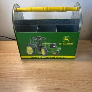 John Deere Green and Yellow Storage Caddy